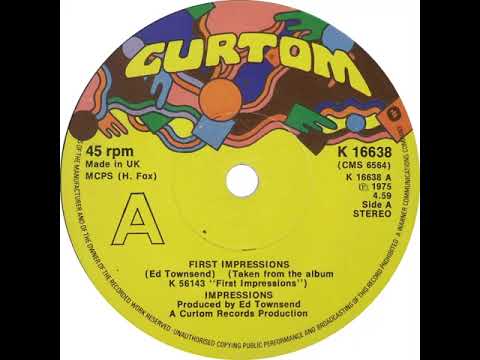 UK New Entry 1975 (292) Impressions - First Impressions