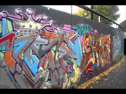 Een rondje graffiti