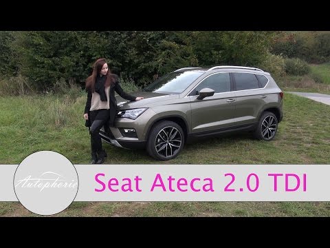 2016 Seat ATECA 2.0 TDI 4DRIVE (150 PS) Test / GIRLS REVIEW - Autophorie