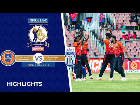 SEMI FINAL 1: Trivandrum Royals vs Calicut Globstars