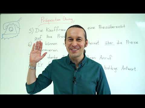 Almanca A2 INTENSIV Ders - 35 Präposition Übung