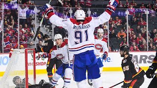 Slafkovsky scores 13 seconds in! Slafkovsky scores 13 seconds in!