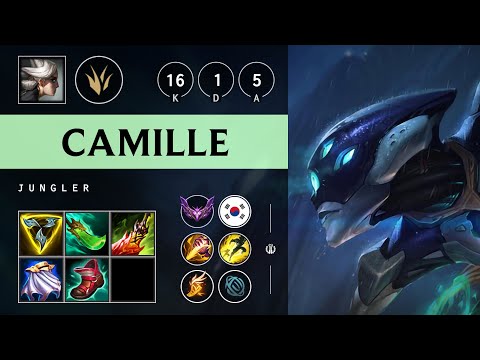 Camille Jungle vs Karthus: Legendary - KR Master Patch 14.24