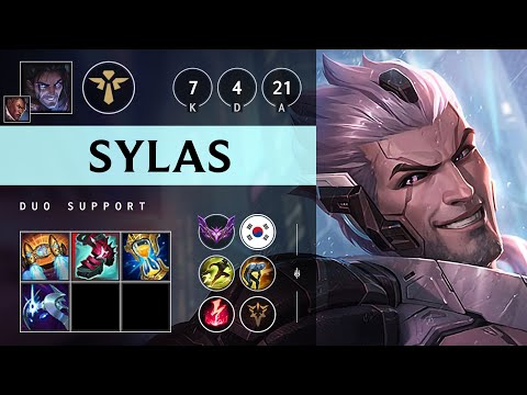 Sylas Support vs Pyke - KR Master Patch 25.16