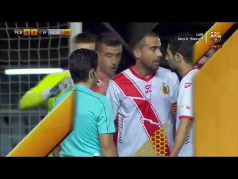 Barcelona B FC vs L'hospitalet 26/11/2016 full match 1st half