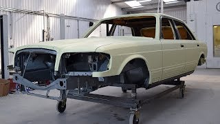 Mercedes-Benz 500SEL renovation tutorial video