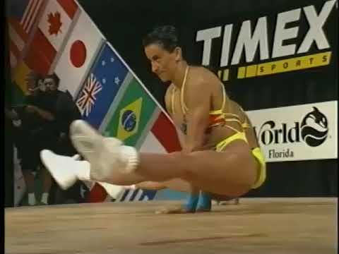 Alba de Las Heras, Jonatan Canada (Spain) | 1996 World Aerobic Championship