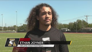 Abilene High's Ethan Joyner doing well as a running back