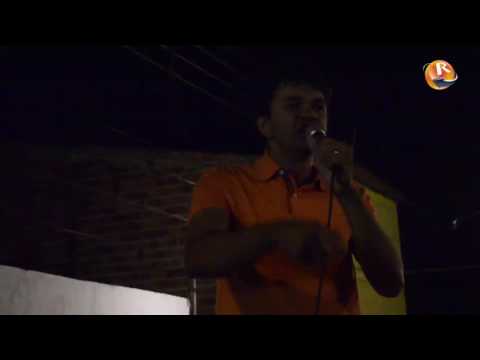 20 08 2016 Eleições   Esmar Santos bate papo na Vila Pombos