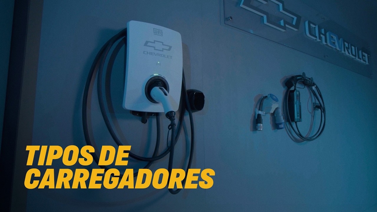 Chevrolet Captiva EV - Tipos de Carregadores