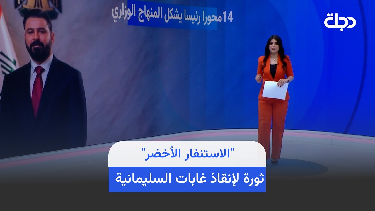 فيديو | "الاستنفار الأخضر".. ثورة لإنقاذ غابات السليمانية