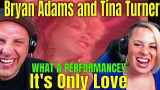 Reaction To Bryan Adams and Tina Turner - It&#39;s Only Love | THE WOLF HUNTERZ REACTIONS