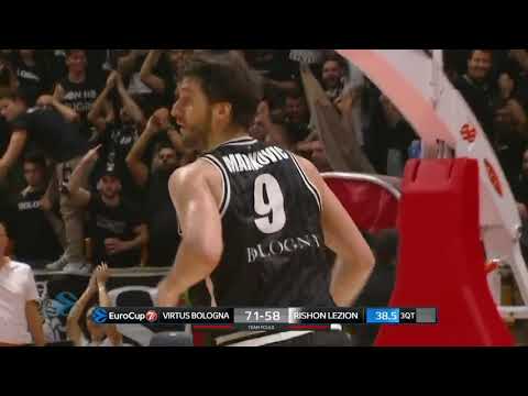 7DAYS EuroCup I RS - Round 2 :  Segafredo Virtus Bologna - Maccabi RIshon Lezion
