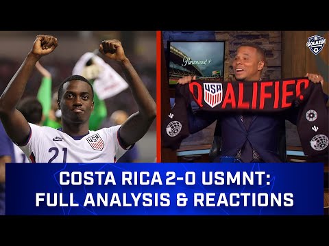 Costa Rica 2-0 United States: Full Highlights, Analysis and Reactions | CBS Sports Golazo