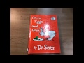Green Eggs And Ham By Dr Suess
