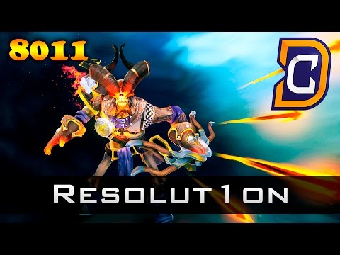 Resolut1on Clinkz - 8011 MMR DC Dota 2