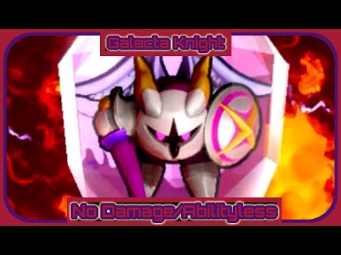 Kirby's Return to Dream Land Deluxe - True Arena: Galacta Knight - No Damage/Abilityless