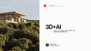 3D + AI Workflow | How To Make Emotional Architectural Images In Under 1 Hour