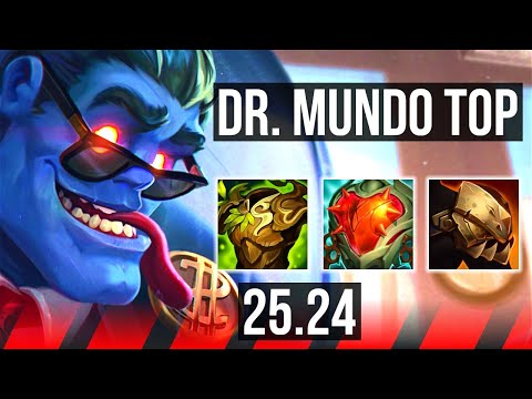 DR. MUNDO vs DARIUS (TOP) | 45K damage, Good KDA: 13/3/14 | EUW Grandmaster | 25.24