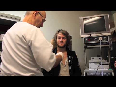 Danny Worsnop Vocal Chord Check Up