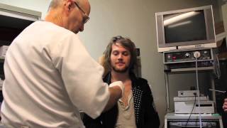 Danny Worsnop Vocal Chord Check Up