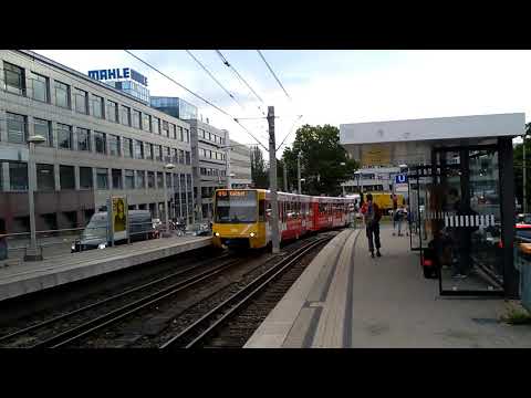 Beide U13 Richtung Hedelfingen und Giebel in Glockenstraße Mahle