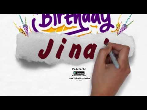 Happy Birthday Jinal