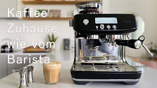 Sage Barista Pro im Test - Sage SES878 Espressomaschine Tipps & Tricks