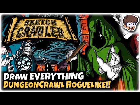 Draw EVERYTHING in This Dungeon Crawler Roguelike! | Let's Try: Sketch Crawler