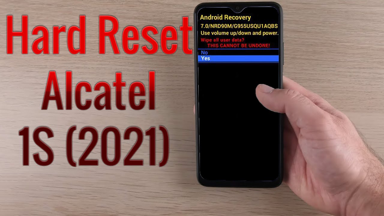 Hard Reset Alcatel 1S (2021) | Factory Reset Remove Pattern/Lock/Password (How to Guide)