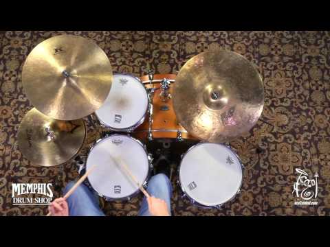 Used Zildjian 20" K Custom Ride Cymbal - Brilliant - 2605g (UK20889-1030217FF)
