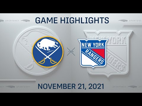 NHL Highlights | Sabres vs. Rangers - Nov. 21, 2021