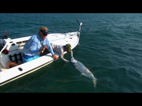 Fishing Flats for Tarpon on YouTube