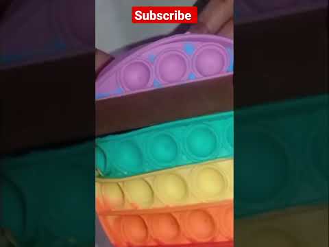 Chocolate With Pop-it। Pop-it chocolate Recipe। #chocolate #popit #shorts #short #recipe #sweet