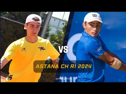 Astana Challenger 2024 R1: Lukas Pokorny vs. Khumoyun Sultanov [2] Highlights