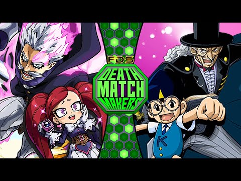 FDS Deathmatchmakers Trailers - Gentle and La Brava vs Dr. Riddles and Kido (My Hero vs Zatch Bell)