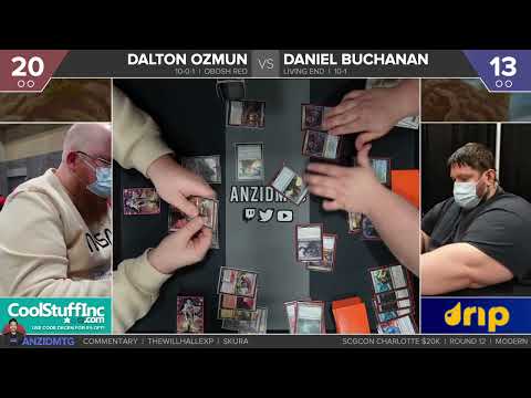 [MTG Modern] SCGCon Charlotte Rd 12 - Obosh Red vs Living End