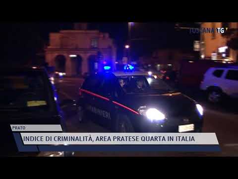 2021-10-25 PRATO - INDICE DI CRIMINALITÀ, AREA PRATESE QUARTA IN ITALIA