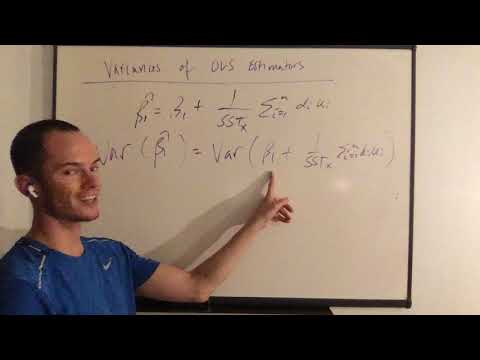 Linear Econometrics: Variances of OLS Estimators