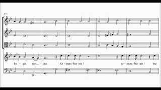 III Act. Dido & Aeneas (H. Purcell) Score Animation