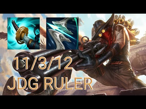 JDG Ruler Jhin ADC VS Zeri | KR Master Patch 13.24