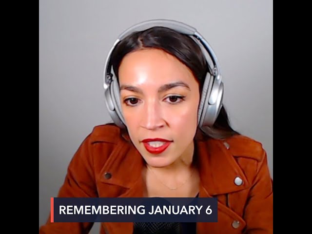 Congresswoman Ocasio-Cortez recalls January 6 attack, wants Republicans held to account