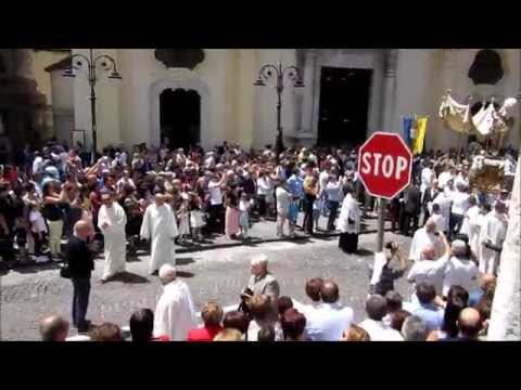 Festa di S, Michele 2015 a Solofra (AV)  uscita processione