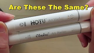 HOTU Alcohol Markers - Are They The Same As Ohuhu Art Markers?