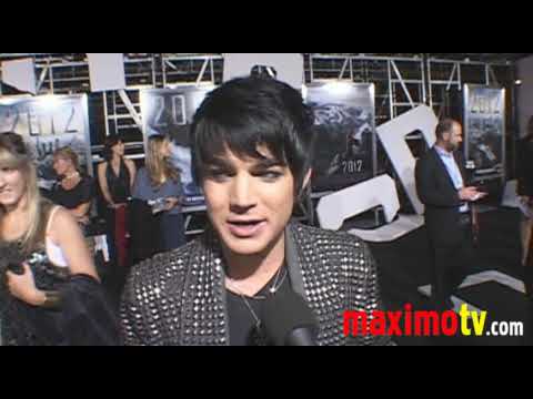 ADAM LAMBERT Interview at "1012" Premiere
