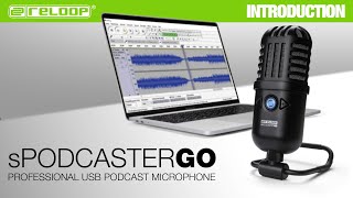 Video thumbnail for Reloop sPodcaster Go - Professional USB Podcast Microphone (Introduction) by ReloopDJ