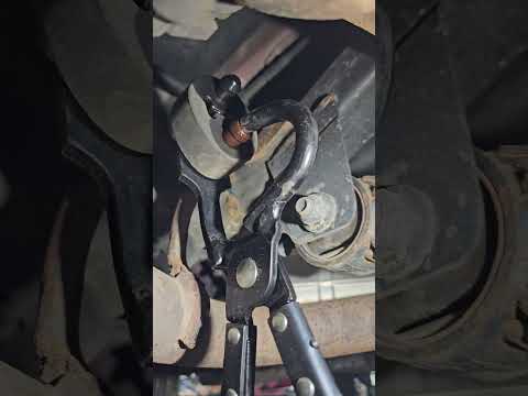 Tech Tip. Exhaust Hanger Pliers, have you heard of them!? #automotivetools #mechanic #tools