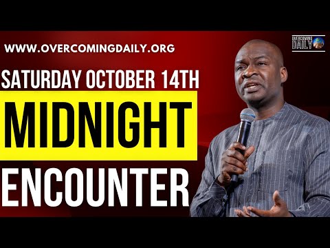 [SATURDAY OCT 14TH] MIDNIGHT SUPERNATURAL ENCOUNTER WITH THE WORD OF GOD | APOSTLE JOSHUA SELMAN