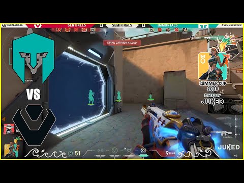 Sentinels vs Immortals Valorant Highlights | 30BombGG: Summer Cup 2020 Quarterfinals