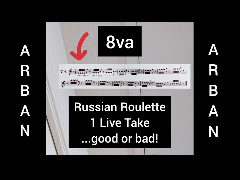 Arban's Trumpet Exercise #78 8va Double F al Fine!